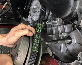 Dấu hiệu dây curoa SH 150 hỏng và khi nào cần thay