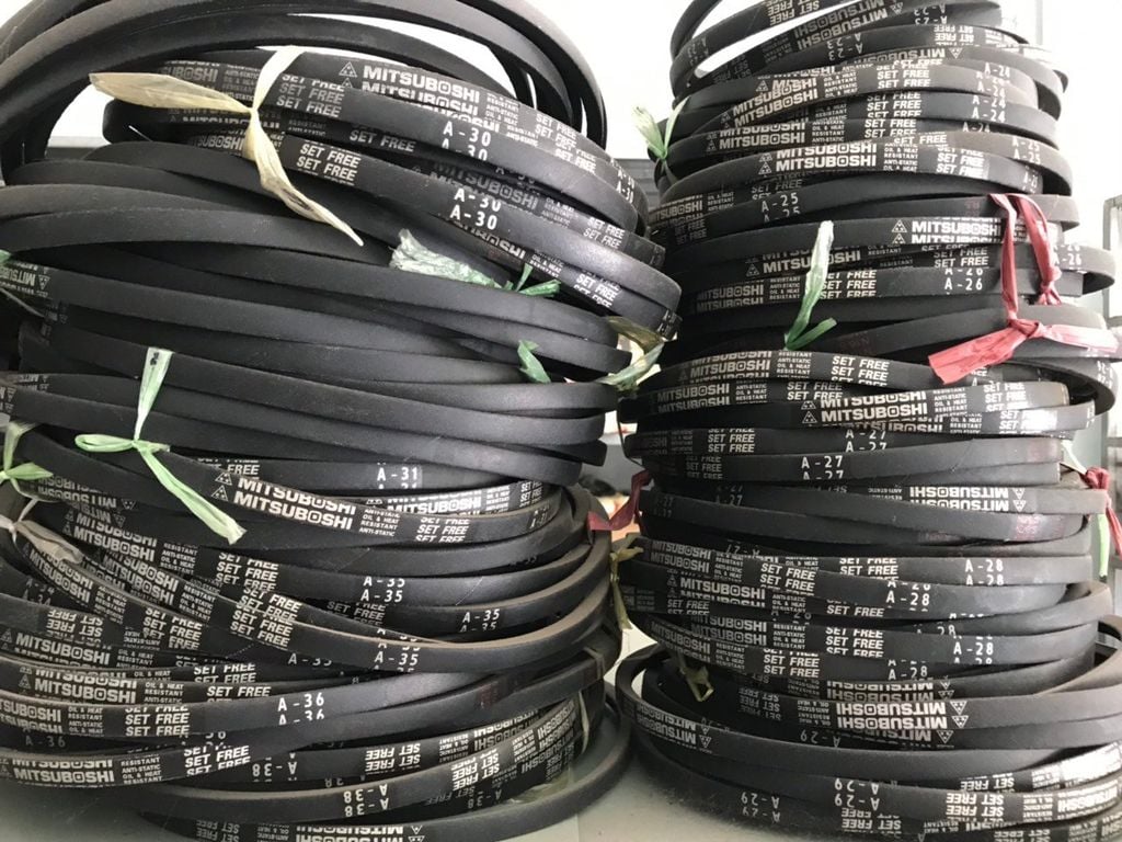 Kích thước dây curoa bản A